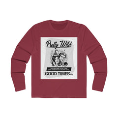 Pretty Wild Men's Long Sleeve Crew Tee